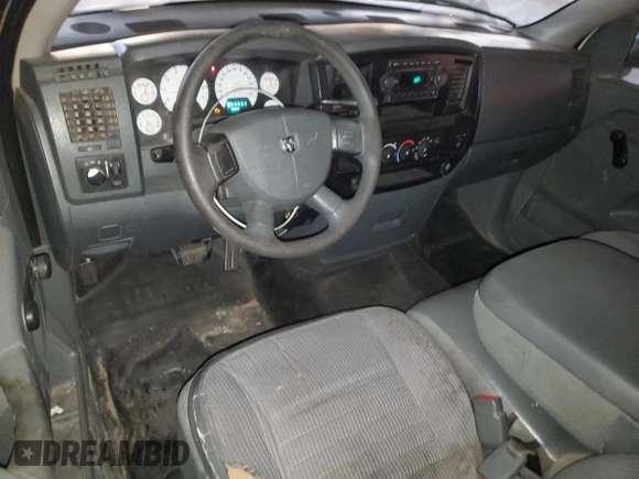 2007 Dodge 1500 SLT with VIN 1D7HA16P17J569962, listed as a Copart auction lot 89371515 with 166,014 mi miles and Clean Title. Bid and sale history available at DreamBid. Image 8.