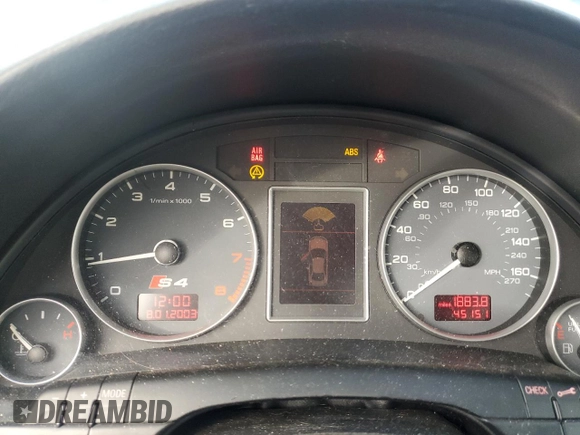 2003 Audi A4 1.8T with VIN WAULC68E83A189418, listed as a Copart auction lot 84937914 with 45,151 mi miles and Clean Title. Bid and sale history available at carsss.com. Image 9.