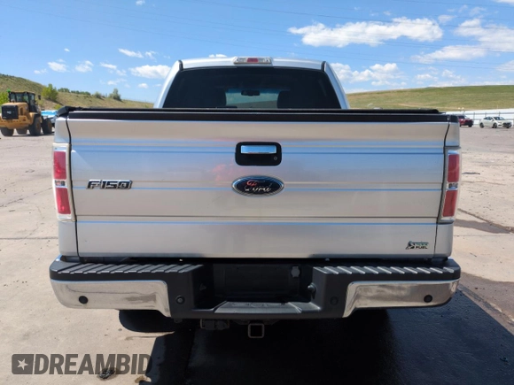 2010 Ford F-150 XL with VIN 1FTFW1EV0AFC02614, listed as a Copart auction lot 58043545 with 138,149 mi miles and Salvage title. Bid and sale history available at DreamBid. Image 6.
