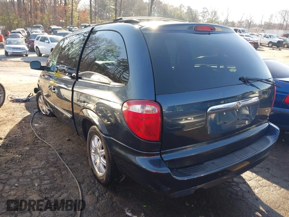 2007 Chrysler Town & Country LWB Touring with VIN 2A4GP54L97R310749, listed as a IAAI auction lot 41709804 with 1 mi miles. Bid and sale history available at carsss.com. Image 3.