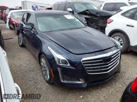 2019 Cadillac CTS Sedan Luxury RWD with VIN 1G6AR5SS7K0102603, listed as a IAAI auction lot 41379611 with 21,651 mi miles. Bid and sale history available at carsss.com. Image 1.