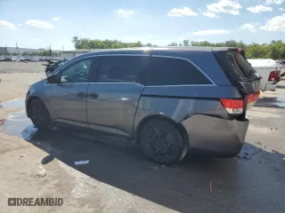 2014 Honda Odyssey LX with VIN 5FNRL5H27EB089561, listed as a Copart auction lot 50736865 with 137,951 mi miles and Salvage Title. Bid and sale history available at carsss.com. Image 2.