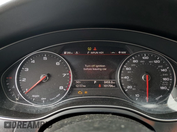 2016 Audi A6 Premium Plus z VIN WAUGFAFC5GN166805, wystawiony jako Copart lot #56663005 z przebiegiem 101 794 mil mil oraz Szkoda całkowita • Salvage title. Historia ofert i sprzedaży dostępna na DreamBid. Obrazek 9.