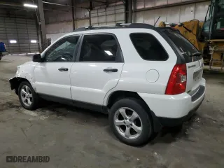 2009 Kia Sportage LX with VIN KNDJE723197570373, listed as a Copart auction lot 50225695 with 133,933 mi miles and Salvage Title. Bid and sale history available at carsss.com. Image 2.