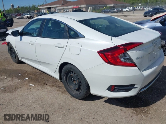 2021 Honda Civic LX z VIN 2HGFC2F66MH505486, wystawiony jako IAAI lot #42285293 z przebiegiem 92 049 mil mil oraz . Historia ofert i sprzedaży dostępna na DreamBid. Obrazek 3.