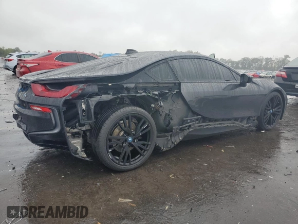 2016 BMW i8 z VIN WBY2Z2C50GV674727, wystawiony jako Copart lot #73131834 z przebiegiem 60 860 mil mil oraz Szkoda całkowita • Salvage title. Historia ofert i sprzedaży dostępna na DreamBid. Obrazek 3.