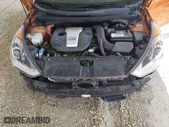 2013 Hyundai Veloster Turbo w/Black Int with VIN KMHTC6AE1DU095888, listed as a Copart auction lot 46693595 with 115,243 mi miles and Salvage Title. Bid and sale history available at carsss.com. Image 12.