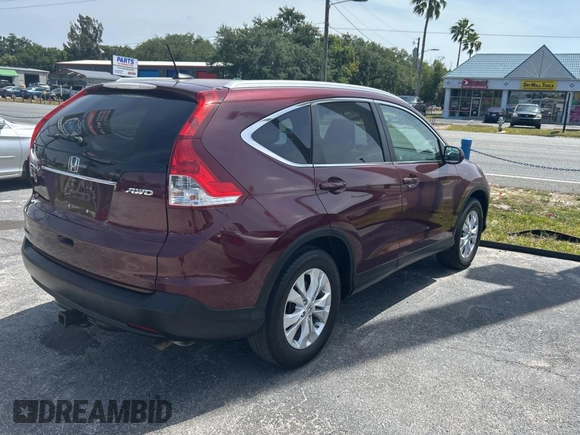 2012 Honda CR-V EX-L with VIN 5J6RM4H77CL077157, listed as a Copart auction lot 54171405 with 210,012 mi miles and Clean Title. Bid and sale history available at carsss.com. Image 4.