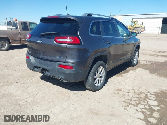 2017 Jeep Cherokee Latitude with VIN 1C4PJMCS1HW525240, listed as a IAAI auction lot 41680409 with 75,109 mi miles. Bid and sale history available at carsss.com. Image 4.