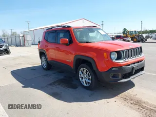 2018 Jeep Renegade Latitude z VIN ZACCJBBB0JPG91837, wystawiony jako IAAI lot #42113032 z przebiegiem 139 873 mil mil oraz . Historia ofert i sprzedaży dostępna na DreamBid. Obrazek 1.