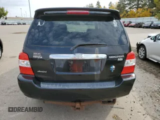 2006 Toyota Highlander Hybrid with VIN JTEEW21A960014765, listed as a Copart auction lot 78465134 with 212,689 mi miles and Clean Title. Bid and sale history available at carsss.com. Image 6.