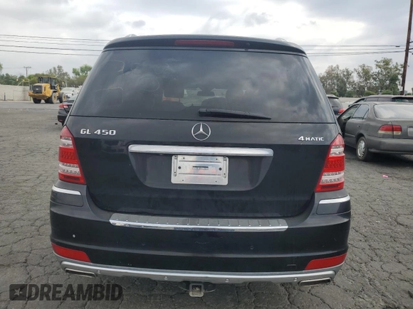 2011 Mercedes-Benz GL 450 with VIN 4JGBF7BE2BA632029, listed as a Copart auction lot 72476714 with 178,752 mi miles and Clean Title. Bid and sale history available at DreamBid. Image 6.