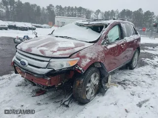 2014 Ford Edge SEL with VIN 2FMDK3JC6EBB10929, listed as a IAAI auction lot 41584740 with 139,821 mi miles. Bid and sale history available at carsss.com. Image 6.