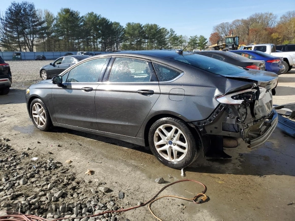2015 Ford Fusion SE with VIN 3FA6P0H76FR230552, listed as a Copart auction lot 52963015 with 124,554 mi miles and Salvage Title. Bid and sale history available at carsss.com. Image 2.