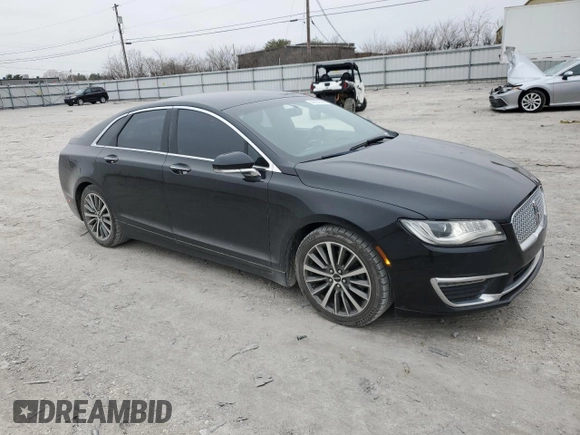 2017 Lincoln MKZ Premiere with VIN 3LN6L5A91HR655321, listed as a Copart auction lot 43832535 with 76,233 mi miles and Salvage title. Bid and sale history available at DreamBid. Image 4.