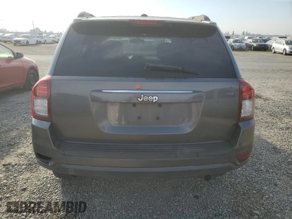 2016 Jeep Compass 75th Anniversary with VIN 1C4NJCBB4GD678224, listed as a Copart auction lot 42440875 with 167,050 mi miles and Salvage Title. Bid and sale history available at carsss.com. Image 6.