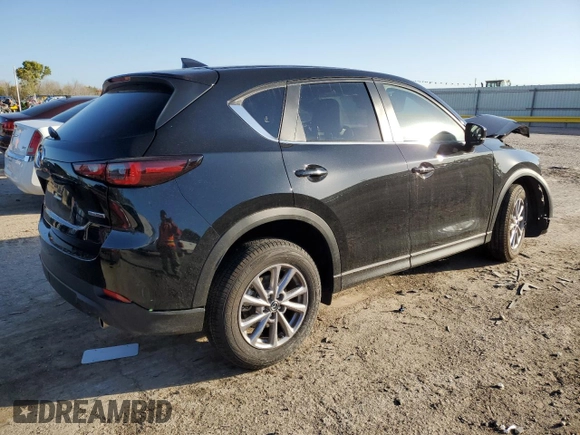 2023 Mazda CX-5 2.5 S Preferred Package with VIN JM3KFBCM8P0227133, listed as a Copart auction lot 77595004 with 25,204 mi miles and Salvage Title. Bid and sale history available at carsss.com. Image 3.