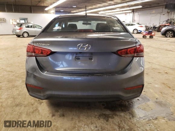2018 Hyundai Accent SEL with VIN 3KPC24A3XJE007988, listed as a Copart auction lot 73647133 with 54,949 mi miles. Bid and sale history available at carsss.com. Image 6.