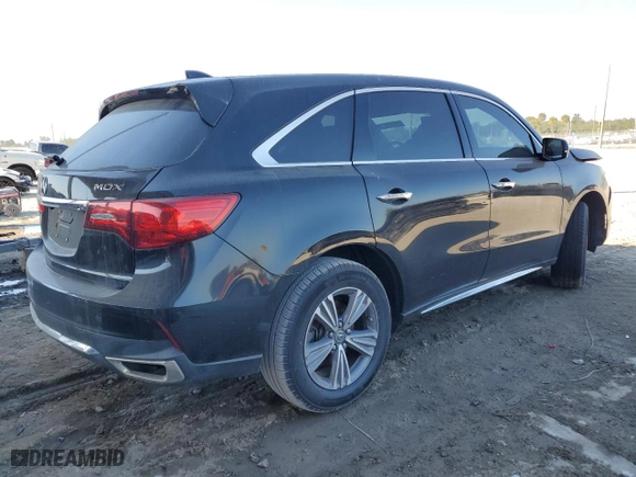 2020 Acura MDX with VIN 5J8YD3H38LL013719, listed as a Copart auction lot 80621574 with 44,600 mi miles and Salvage Title. Bid and sale history available at carsss.com. Image 3.