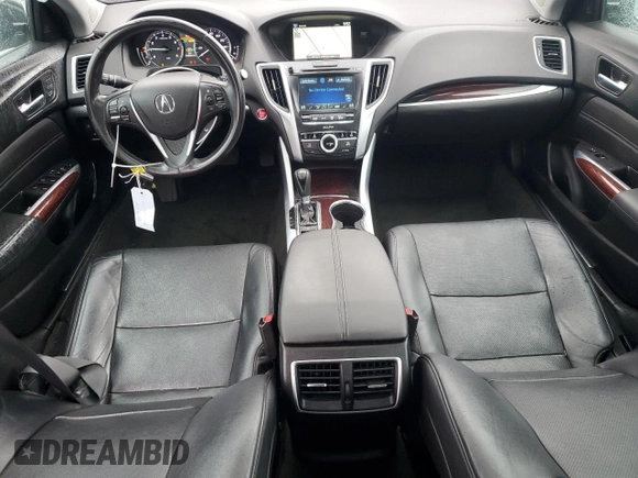 2017 Acura TLX w/Technology Pkg with VIN 19UUB1F5XHA001068, listed as a Copart auction lot 48588985 with 60,850 mi miles and Salvage Title. Bid and sale history available at carsss.com. Image 8.