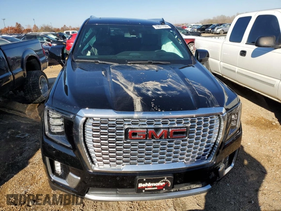 2021 GMC Yukon XL Denali with VIN 1GKS2JKL8MR448914, listed as a Copart auction lot 77871723 with 0 mi miles and Salvage Title. Bid and sale history available at carsss.com. Image 5.