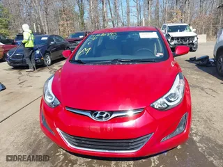 2016 Hyundai Elantra Value Edition with VIN KMHDH4AE2GU477376, listed as a IAAI auction lot 41686995 with 61,165 mi miles. Bid and sale history available at carsss.com. Image 12.