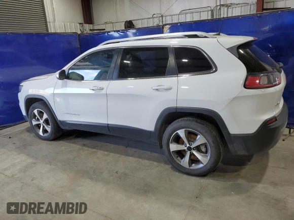 2021 Jeep Cherokee Limited with VIN 1C4PJMDX9MD181124, listed as a Copart auction lot 59313955 with 119,064 mi miles and Clean title. Bid and sale history available at DreamBid. Image 2.