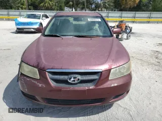 2007 Hyundai Sonata GLS with VIN 5NPET46CX7H236450, listed as a Copart auction lot 53999375 with 137,596 mi miles and Salvage Title. Bid and sale history available at DreamBid. Image 5.