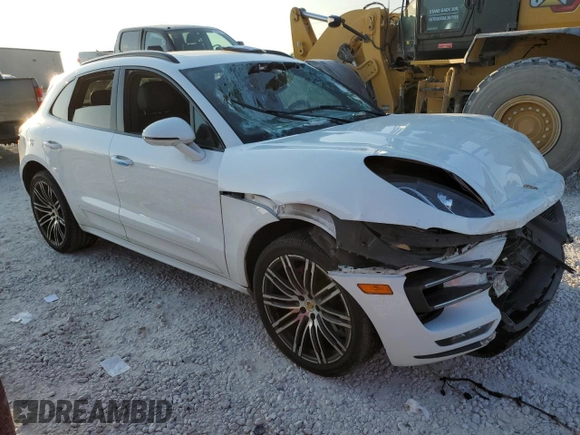 2016 Porsche Macan Turbo with VIN WP1AF2A55GLB94959, listed as a Copart auction lot 68071894 with Not provided miles and Salvage title. Bid and sale history available at DreamBid. Image 4.