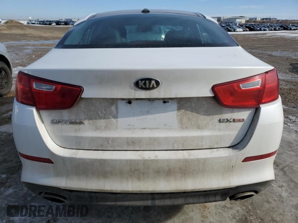 2015 Kia Optima EX with VIN KNAGN4A74F5555013, listed as a Copart auction lot 50309455 with 254,278 mi miles and Clean Title. Bid and sale history available at DreamBid. Image 6.
