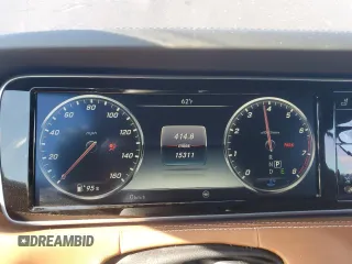 2017 Mercedes-Benz S 550 with VIN WDDXK8CB6HA024397, listed as a Copart auction lot 87514885 with 15,311 mi miles and Salvage Title. Bid and sale history available at DreamBid. Image 9.