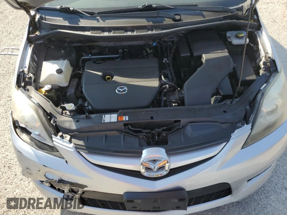 2009 Mazda 5 Sport with VIN JM1CR293890351716, listed as a Copart auction lot 75921804 with 206,851 mi miles and Salvage title. Bid and sale history available at DreamBid. Image 12.