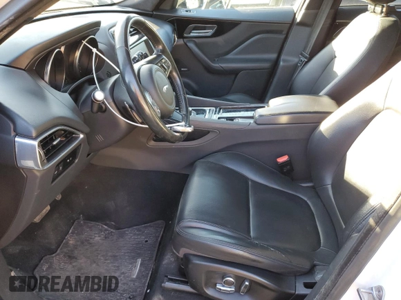 2020 Jaguar F-Pace 25t Premium with VIN SADCJ2FX5LA628990, listed as a Copart auction lot 43416995 with 102,799 mi miles and Salvage Title. Bid and sale history available at DreamBid. Image 7.