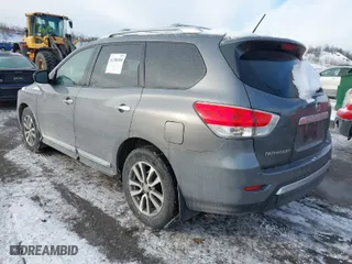 2016 Nissan Pathfinder Platinum with VIN 5N1AR2MM3GC624897, listed as a IAAI auction lot 41380308 with 114,524 mi miles. Bid and sale history available at carsss.com. Image 3.