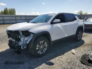2025 Chevrolet Equinox FWD LT with VIN 3GNAXHEG2SL207460, listed as a Copart auction lot 54268685 with 7,821 mi miles and Clean Title. Bid and sale history available at DreamBid. Image 1.