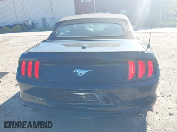 2018 Ford Mustang EcoBoost Premium with VIN 1FATP8UH9J5167426, listed as a IAAI auction lot 42207821 with 19,980 mi miles and . Bid and sale history available at DreamBid. Image 17.