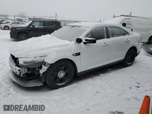 2017 Ford Police Interceptor with VIN 1FAHP2L83HG109220, listed as a Copart auction lot 88001695 with 83,964 mi miles and Salvage title. Bid and sale history available at DreamBid. Image 1.