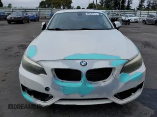 2015 BMW 2 Series 228i with VIN WBA1F5C52FV256575, listed as a Copart auction lot 88515575 with 127,012 mi miles and Salvage Title. Bid and sale history available at carsss.com. Image 5.