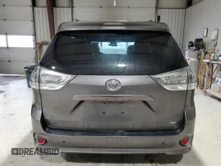 2011 Toyota Sienna SE with VIN 5TDXK3DCXBS159705, listed as a Copart auction lot 52173115 with 134,100 mi miles and Salvage Title. Bid and sale history available at carsss.com. Image 6.