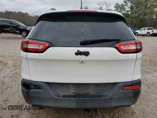 2018 Jeep Cherokee Latitude with VIN 1C4PJLCBXJD554084, listed as a Copart auction lot 84484274 with 133,937 mi miles and Salvage Title. Bid and sale history available at DreamBid. Image 6.
