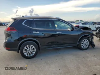2019 Nissan Rogue SV with VIN KNMAT2MT2KP551634, listed as a Copart auction lot 61860255 with 174,125 mi miles and Salvage title. Bid and sale history available at DreamBid. Image 3.