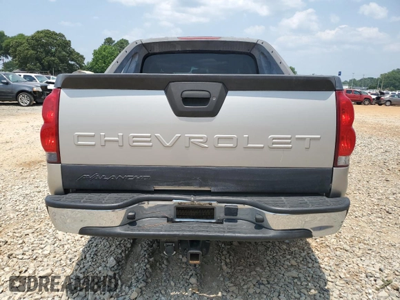 2004 Chevrolet Avalanche Z66 with VIN 3GNEC12T34G123181, listed as a Copart auction lot 59586215 with 232,239 mi miles and Salvage title. Bid and sale history available at DreamBid. Image 6.