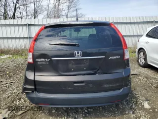 2013 Honda CR-V EX with VIN 5J6RM4H59DL075524, listed as a Copart auction lot 53168035 with 163,076 mi miles and Salvage Title. Bid and sale history available at carsss.com. Image 6.