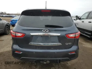 2014 Infiniti QX60 Hybrid with VIN 5N1CL0MM9EC521298, listed as a Copart auction lot 48987395 with 171,334 mi miles and Salvage Title. Bid and sale history available at DreamBid. Image 6.