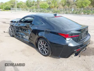 2022 Lexus RC F with VIN JTHDP5BC4N5008628, listed as a IAAI auction lot 41909560 with 40,367 mi miles and . Bid and sale history available at DreamBid. Image 3.