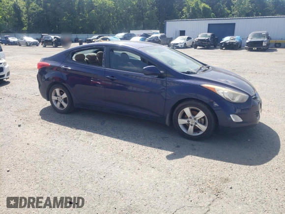 2013 Hyundai Elantra GLS с VIN 5NPDH4AE1DH332789, выставлен на аукционе Copart как лот 63029535 с пробегом Не указан миль и Чистый • Clean title. История ставок и продаж доступна на DreamBid. Изображение 4.