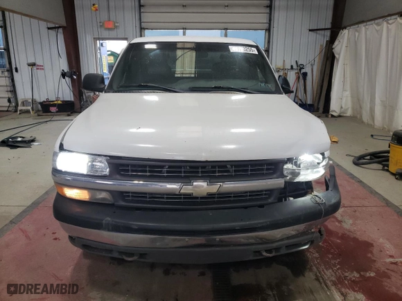 2002 Chevrolet Silverado 1500 LS with VIN 1GCEK19T62E209512, listed as a Copart auction lot 49700255 with 204,230 mi miles and Salvage Title. Bid and sale history available at carsss.com. Image 5.
