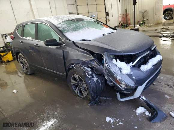 2020 Honda CR-V LX with VIN 2HKRW1H23LH408288, listed as a Copart auction lot 45745685 with 125,330 mi miles and Salvage Title. Bid and sale history available at carsss.com. Image 4.