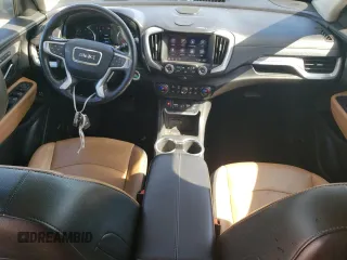 2018 GMC Terrain SLT Diesel with VIN 3GKALREU6JL282701, listed as a Copart auction lot 75844504 with 124,430 mi miles and Salvage Title. Bid and sale history available at DreamBid. Image 8.