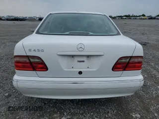 2001 Mercedes-Benz E-Class with VIN WDBJF70J51B332881, listed as a Copart auction lot 63487844 with 216,080 mi miles and Salvage Title. Bid and sale history available at carsss.com. Image 6.